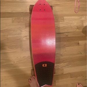 Globe pink ombré skateboard
